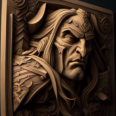 3D model Arthas Warcraft III (STL)